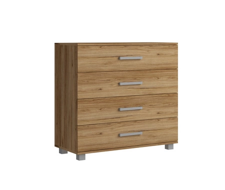 Komoda Maximus 90 cm dub catania modernistický design komoda zásuvky na válečkových pojezdech