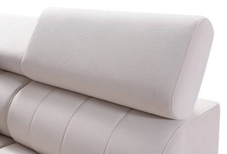 Rohová sedací souprava s funkcí spaní Savona VI arctic blue levá elegantní a pohodlná rohová sedací souprava do obývacího pokoje s kontejnery na lůžkoviny