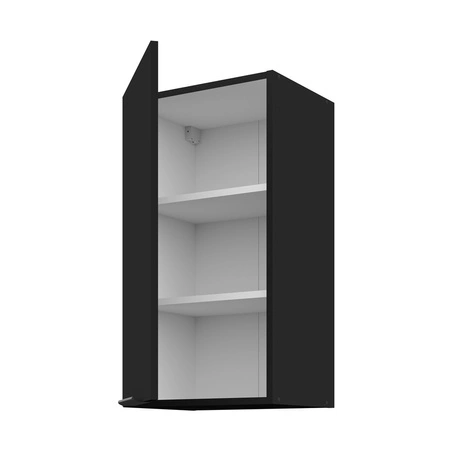 Sada kuchyňského nábytku Black 260 cm kovové úchytky skříňky vypadají skvěle v moderních interiérech