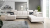 Rohová sedací souprava s funkcí spaní Buffalo X krémová levá funkční a pohodlná rohová sedací souprava do pokoje s kontejnery na lůžkoviny