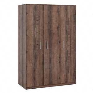 Šatní skříň Rico 135 cm dub klášterní funkční nábytek klasický tvar ideální skříň do ložnice nebo předsíně