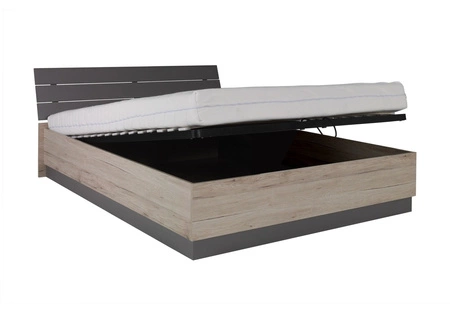 Sestava ložnicového nábytku Dione san remo světlý / jasan Moderní nábytková sestava je ideální pro moderní a modernistické interiéry