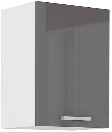 Sada kuchyňského nábytku Sonia 180 cm lesklá čela jedinečný styl skříně s prosklenou vitrínou dodává nábytku lehkost a styl