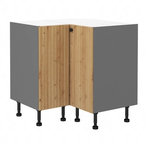 Rohová kuchyňská skříňka Style 89x89 DN 1F BB skříň odolná proti páře vysoké teplotě a rozlité kapalině