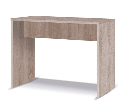 Toaletní stolek Maximus 100 cm dub sonoma světlý moderní design nábytku hrany toaletního stolku jsou zakončeny speciální dýhou