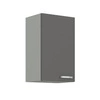 Závěsná kuchyňská skříňka šedá 45 G-72 1F skříňka odolná vůči páře, vysoké teplotě a rozlité tekutině