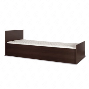 Postel Maximus 80x200 cm kaštan wenge krásná moderní designová postel do dětského pokoje a pokoje pro mládež
