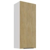Kuchyňská nástěnná skříňka Cremona 45 G-108 1F s kovovou hranou úchytky odolná proti vlhkosti a poškození skříňky