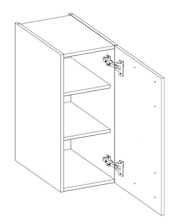 Sada rohového kuchyňského nábytku EkoWhite 300x310 cm minimalismus ve skandinávském stylu a jednoduchý modernismus ideální do každého interiéru