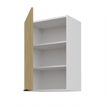 Kuchyňská nástěnná skříňka Cremona 50 G-72 1F s kovovou hranou úchytky Skříňka odolná proti vlhkosti a poškození