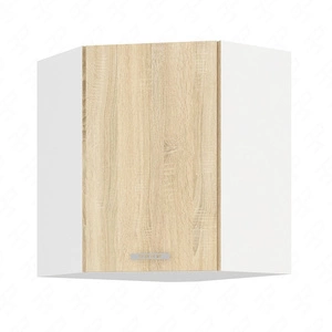 Kuchyňská rohová závěsná skříňka Sold 58x58 GN-72 1F skříňka odolná proti páře vysoké teplotě a rozlité tekutině