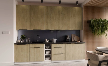 Kuchyňská skříňka Cargo Cremona 30 D CARGO BB s kovovou hranou úchytky Skříňka odolná proti vlhkosti a poškození