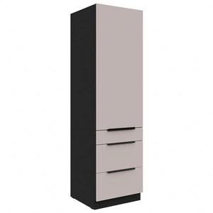 Tarraco 60 DKS-210 3S 1F kuchyňská skříňka se zásuvkami kovové hrany úchytky skříňka odolná proti vlhkosti a poškození