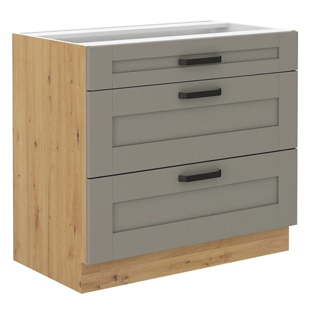 Rohová sestava kuchyňského nábytku Linosa 285x170 cm ideální pro interiéry v klasickém i moderním stylu