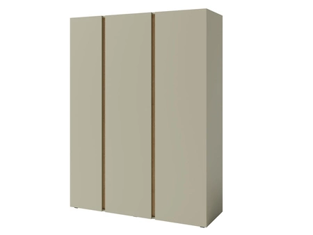 Šatní skříň Paguro 145 cm eukalyptus / baltický dub dune moderní design s povrchovou úpravou ABS šatní skříň do pokoje pro mládež