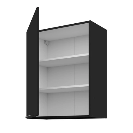 Sada kuchyňského nábytku Black 260 cm kovové úchytky skříňky vypadají skvěle v moderních interiérech