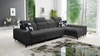 Rohová sedací souprava s funkcí spaní Buffalo XII grafitová pravá strana Stylová a funkční rohová sedací souprava s kontejnerem na lůžkoviny