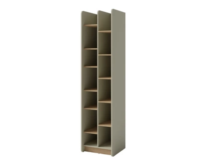 Knihovna Olivio 55 cm eukalyptus / baltický dub dune moderní designový nábytek kvalitní zpracování stylová knihovna