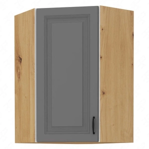 Závěsná rohová kuchyňská skříňka Kea 60x60 GN-90 1F skříň odolná proti páře vysoké teplotě a rozlité kapalině