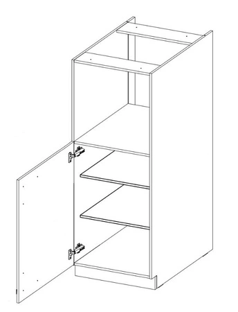 Sada kuchyňského nábytku Milo 270 cm lesklá čela stylové skříňky, které se hodí do každého interiéru kuchyně