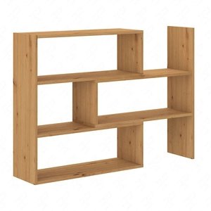 Nízká knihovna Carl dub artisan ideální knihovna do pracovny nebo pokoje teenagera s možností rozšíření