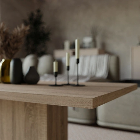 Konferenční stolek Andover dub sonoma světlý moderní design nábytku odolný proti rozlití horní desky