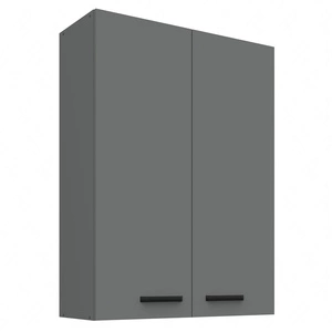 Kuchyňská nástěnná skříňka Verdi 80 G-108 2F kovová úchytka skříňka odolná proti vlhkosti a poškození