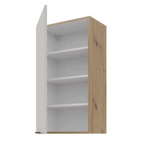 Kuchyňská nástěnná skříňka Soela 50 G-90 1F kovová hrana úchytky skříňka odolná proti vlhkosti a poškození