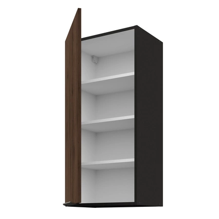 Kuchyňská nástěnná skříňka Brianza 45 G-90 1F kovová hrana úchytky skříňky odolné proti vlhkosti a poškození