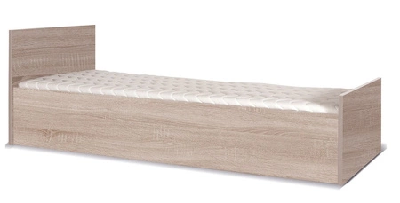 Postel Maximus 80x200 cm světlý dub sonoma krásná moderní designová postel do dětského pokoje a pokoje pro mládež 