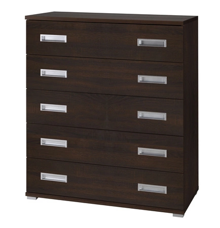 Penelopa komoda 100 cm kaštan wenge moderní designový nábytek hrany komody zakončené speciální ABS dýhou