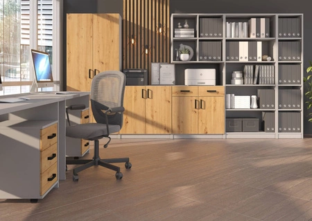 Biurko Kammy świerk appenzeller z szufladami