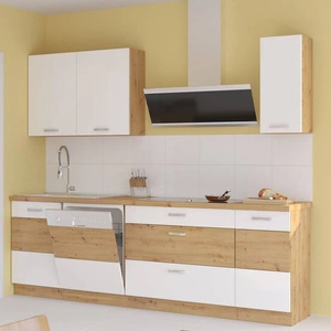 Sada kuchyňského nábytku Alpine 230 cm Skříňky vypadají skvěle v moderních i klasických interiérech