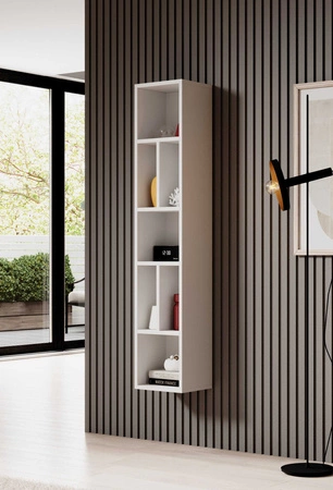 Obývací sestava Toledo v bílém lesku ideální do obývacího pokoje a obývacího pokoje