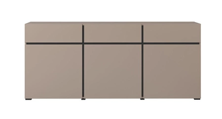 Nábytek do obývacího pokoje Cross tmavě béžový Jednoduchá forma nábytku v moderním provedení potěší milovníky minimalistických interiérů