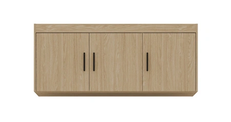 Nástavec na šatní skříň Rene 133 cm, olejovaný dub Funkční skříň zvětšuje úložný prostor pro oblečení, boty nebo doplňky