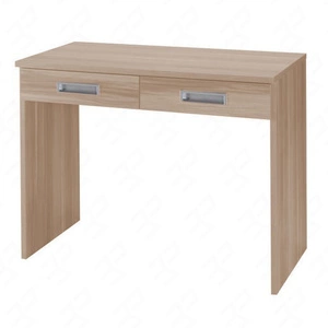 Toaletní stolek se zásuvkami Penelope 100 cm dub sonoma světlý moderní design nábytku hrany zdobené speciální dýhou