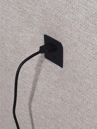 Rohová pohovka s funkcí spaní Bolmso VI mint levá pohodlná rohová pohovka s nastavitelnými opěrkami hlavy dekorativní prošívání na sedáku