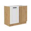 Luis 105 ND 1F BB pravá rohová kuchyňská skříňka odolná proti páře, teplu a rozlitým tekutinám