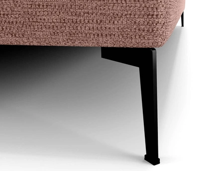 Kontinentální postel Irvine 80x200 růžová Stylová postel s úložným prostorem na lůžkoviny a vysokým čelem zaujme svým elegantním designem