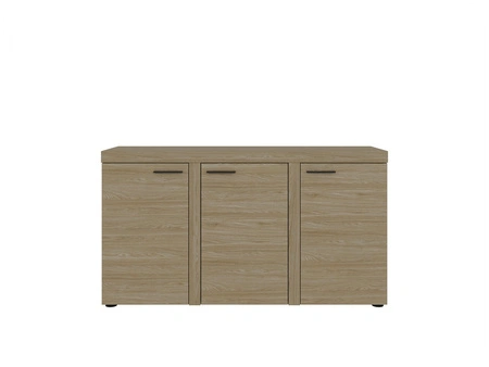 Komoda Rene 149 cm dub olejovaný jednoduchá konstrukce komoda do obývacího pokoje nebo ložnice minimalistický a univerzální design