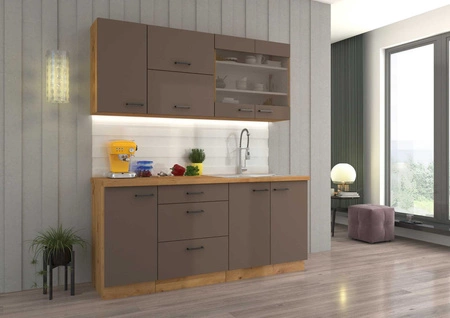 Kuchyňský nábytek Rimini 180 cm jedinečný styl skříněk se hodí do každého stylu kuchyně