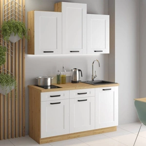 Sada kuchyňského nábytku Luis 150 cm Skříňky vypadají skvěle v klasických i moderních interiérech