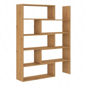 Knihovna Carl dub artisan ideální knihovna do pracovny nebo pokoje teenagera s možností rozšíření