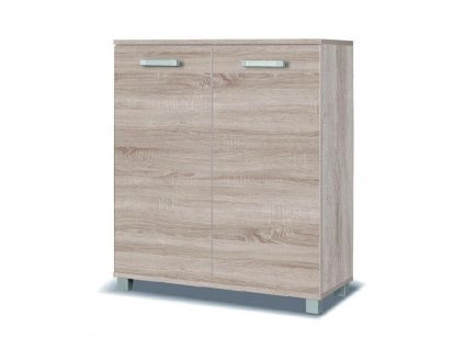 Maximus 100 cm komoda dub sonoma světlý moderní design nábytku hrany obložené speciální dýhou ABS