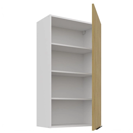 Cremona sada kuchyňského nábytku 300 cm elegantní kuchyňské skříňky s kovovými hranami úchytek skříňka s nákladním košem