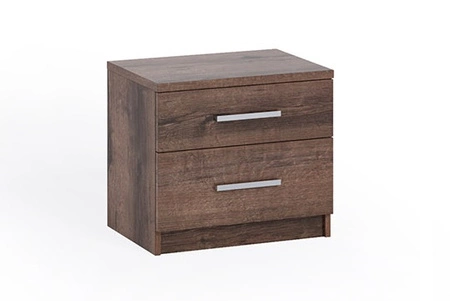 Ložnicová sestava nábytku Rico dub monastery nadčasový design ložnicová sestava nábytku prostorná posuvná skříň se zrcadlem