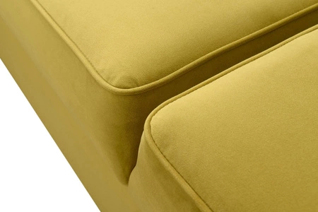 Rohová sedačka s funkcí spaní Terni krémová levá sedačka Praktická a funkční rohová sedačka s prostornými nádobami na lůžkoviny