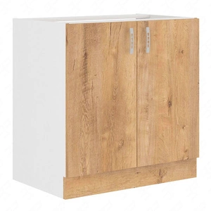 Kuchyňská skříňka s policí Skříňka Lento 80 D 2F BB odolná páře vysoké teplotě a rozlité tekutině