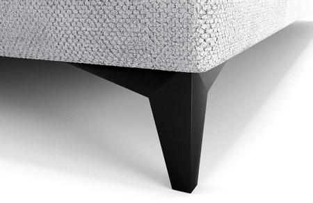 Kontinentální postel Norco 90x200 šedý jasan Stylová postel s úložným boxem Osvětlení v čele postele dodává jedinečný nádech